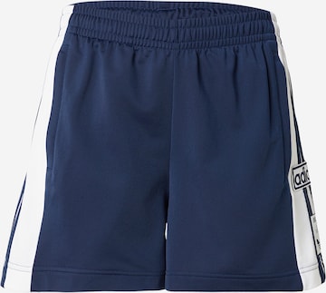 Loosefit Pantalon 'Adibreak' ADIDAS ORIGINALS en bleu : devant