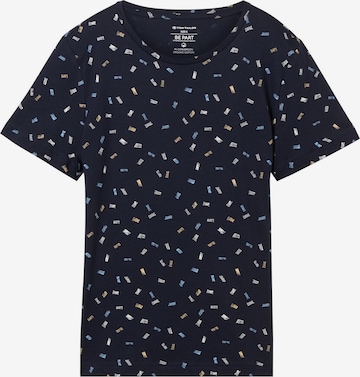 T-shirt TOM TAILOR en bleu : devant