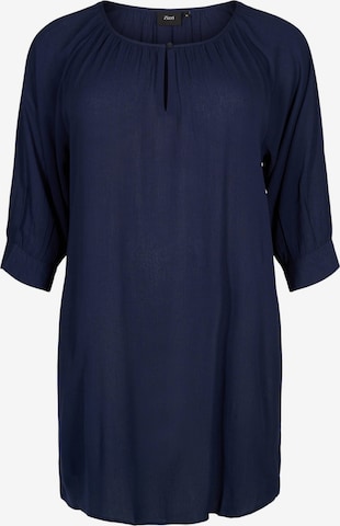 Zizzi Tunic 'Erose' in Blue: front