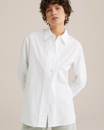 WE Studio Bluza | bela barva: sprednja stran