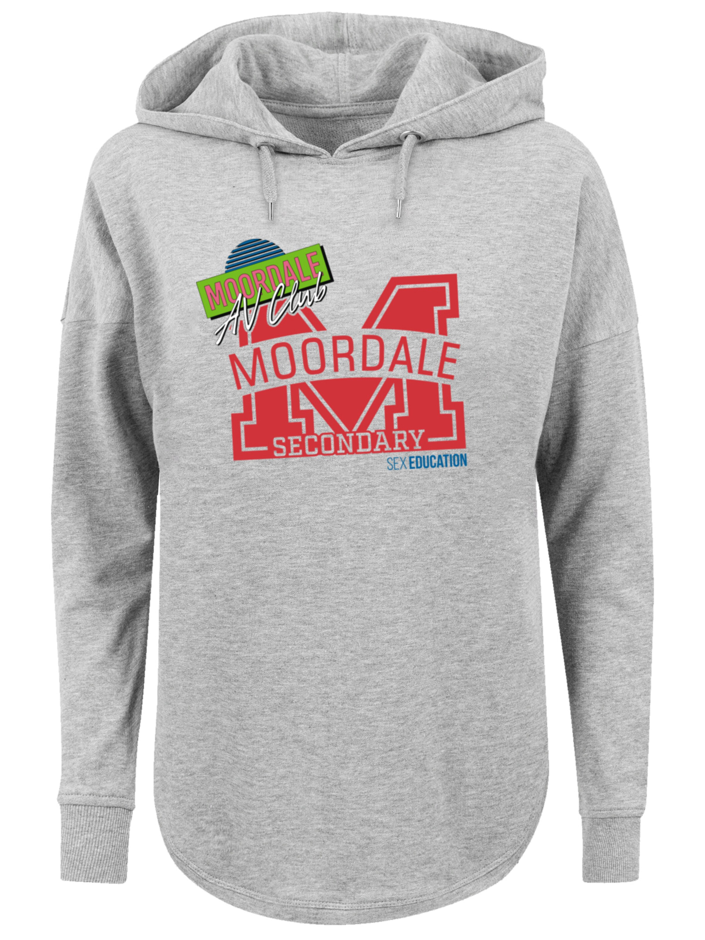 F4NT4STIC Sweatshirt in Grijs: voorkant