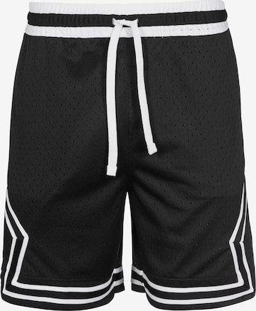 Jordan Loose fit Workout Pants 'Diamond' in Black: front