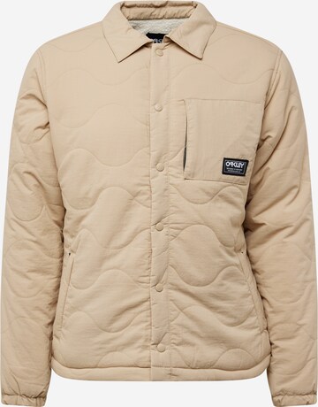 Veste mi-saison OAKLEY en beige : devant