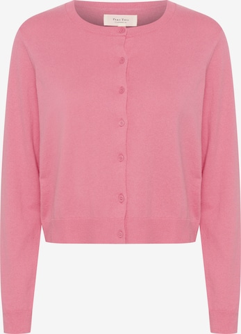 Cardigan Part Two en rose : devant