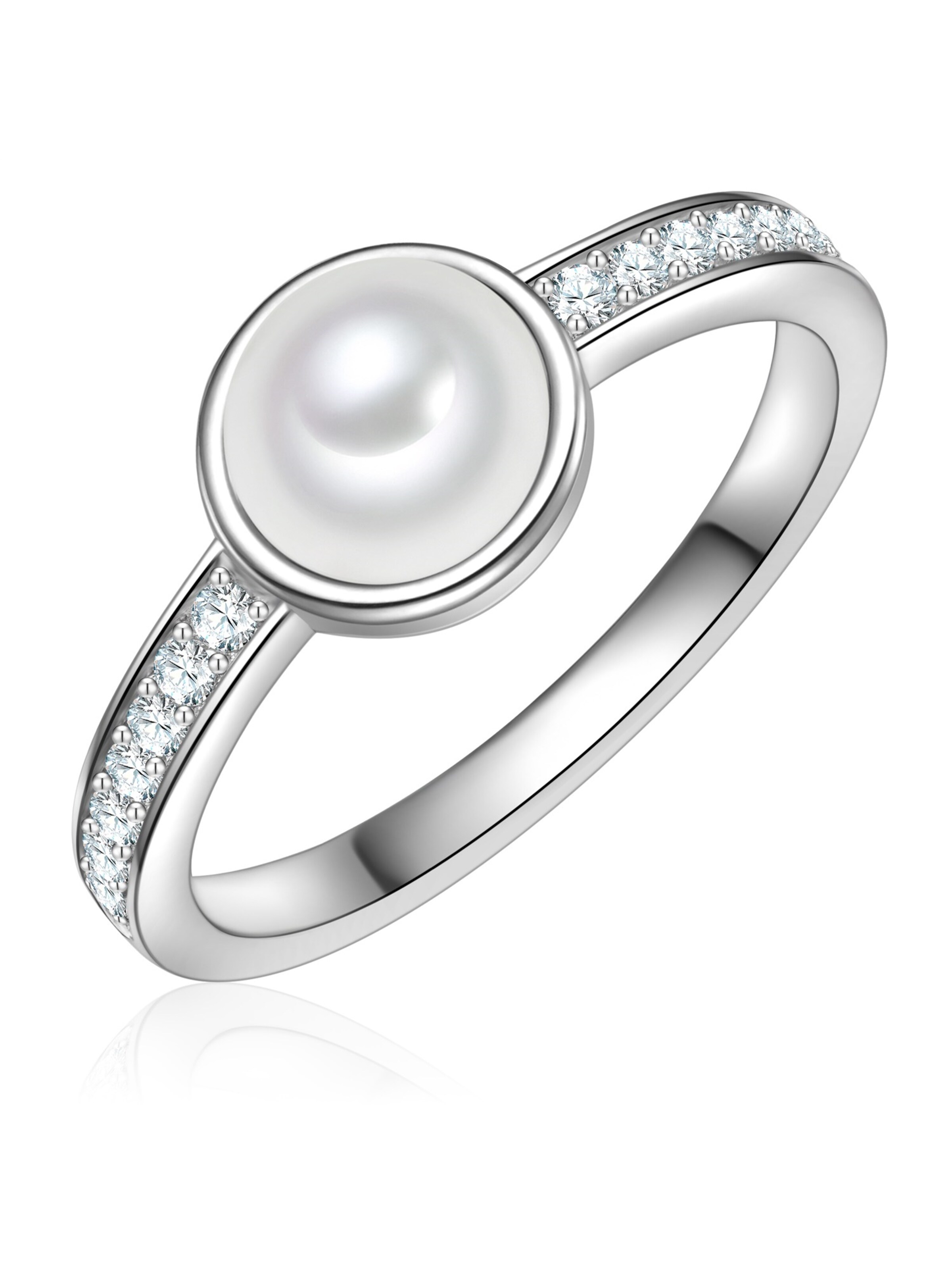 Trilani - Anillo en plata: frente