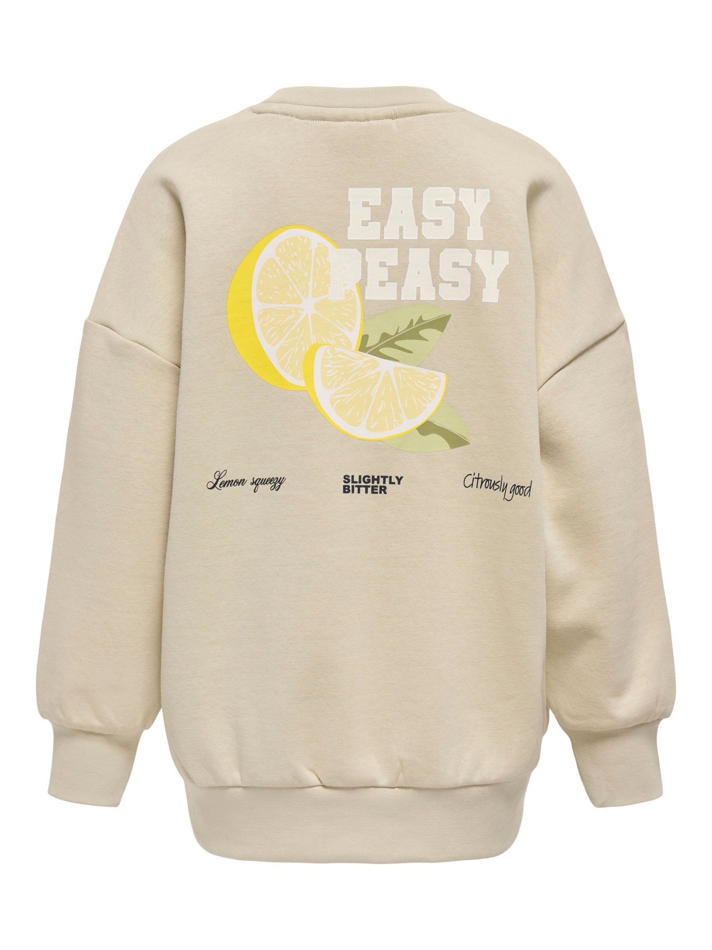 Sweat-shirt 'KOGPHOEBE' ONLY GIRLS en beige