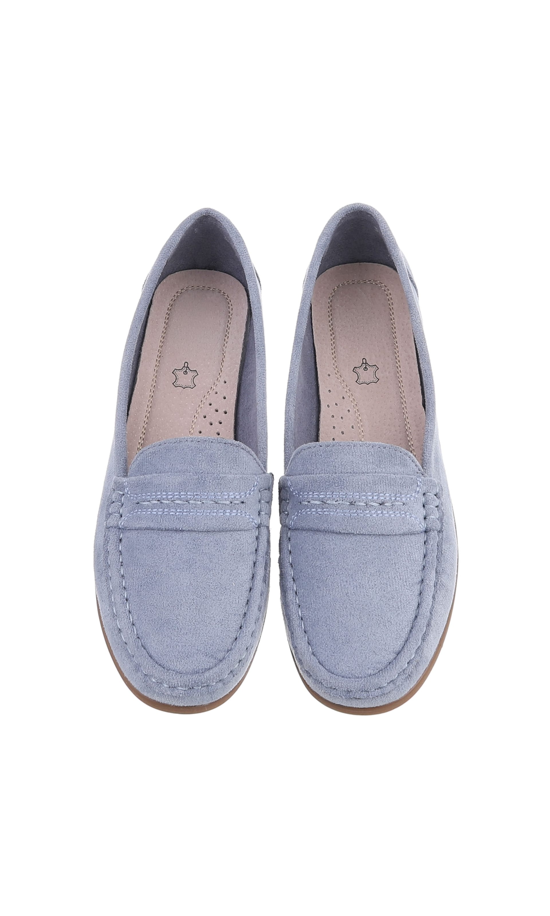 Ital-Design Slipper in Blau