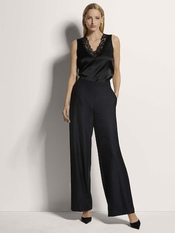 MADELEINE Wide Leg Hose in Schwarz