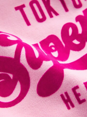 Superdry Sweatshirt in Roze