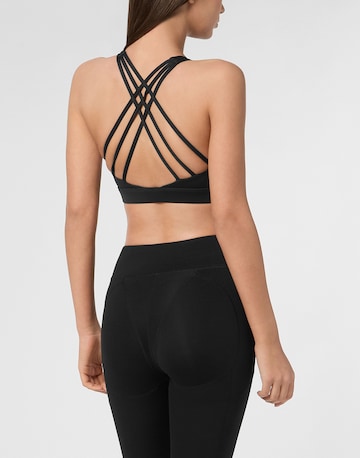 Bustino Reggiseno sportivo di Plein Sport in nero