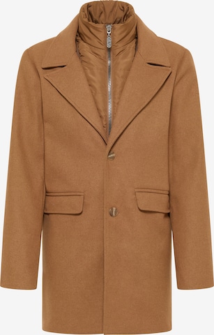 DreiMaster Klassik Between-Seasons Coat in Beige: front