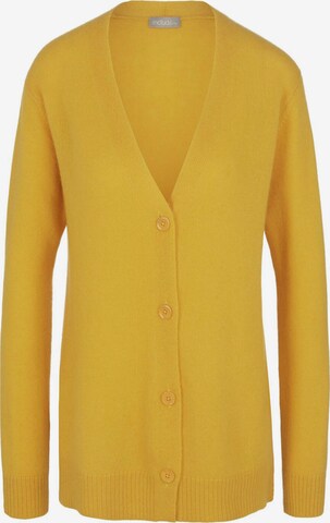 include Knit Cardigan in Yellow: front