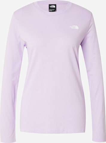THE NORTH FACE Футболка в Лиловый: спереди