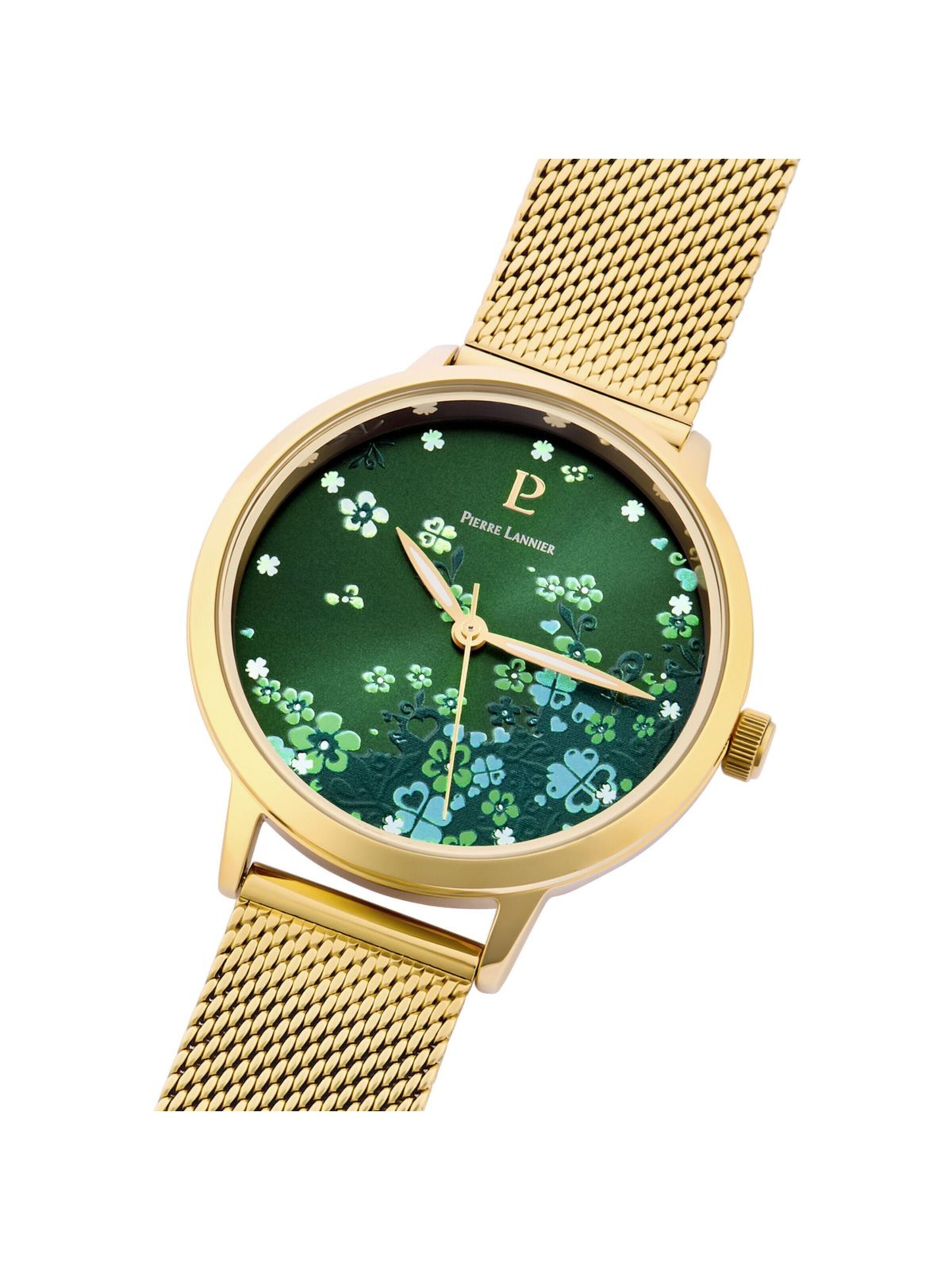 Montre à affichage analogique 'Pierre Lannier - Watch Tallia - Quartz watch movement - Watch case width: 36 mm' Pierre Lannier en vert