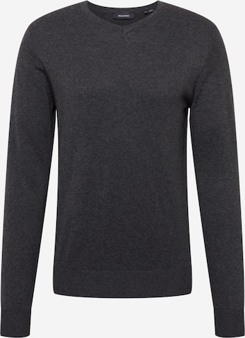 JACK & JONES Pulóver 'Emil' - szürke: elől