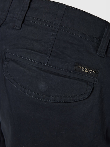 Regular Pantalon cargo Funky Buddha en bleu