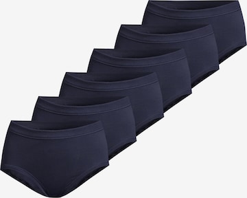 CON-TA Slip 'Feinripp' in Blue: front