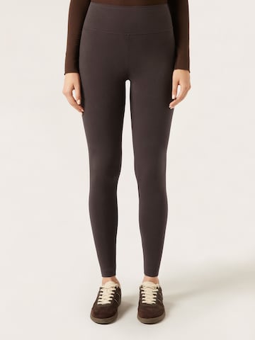 CALZEDONIA Skinny Leggings in Brown: front