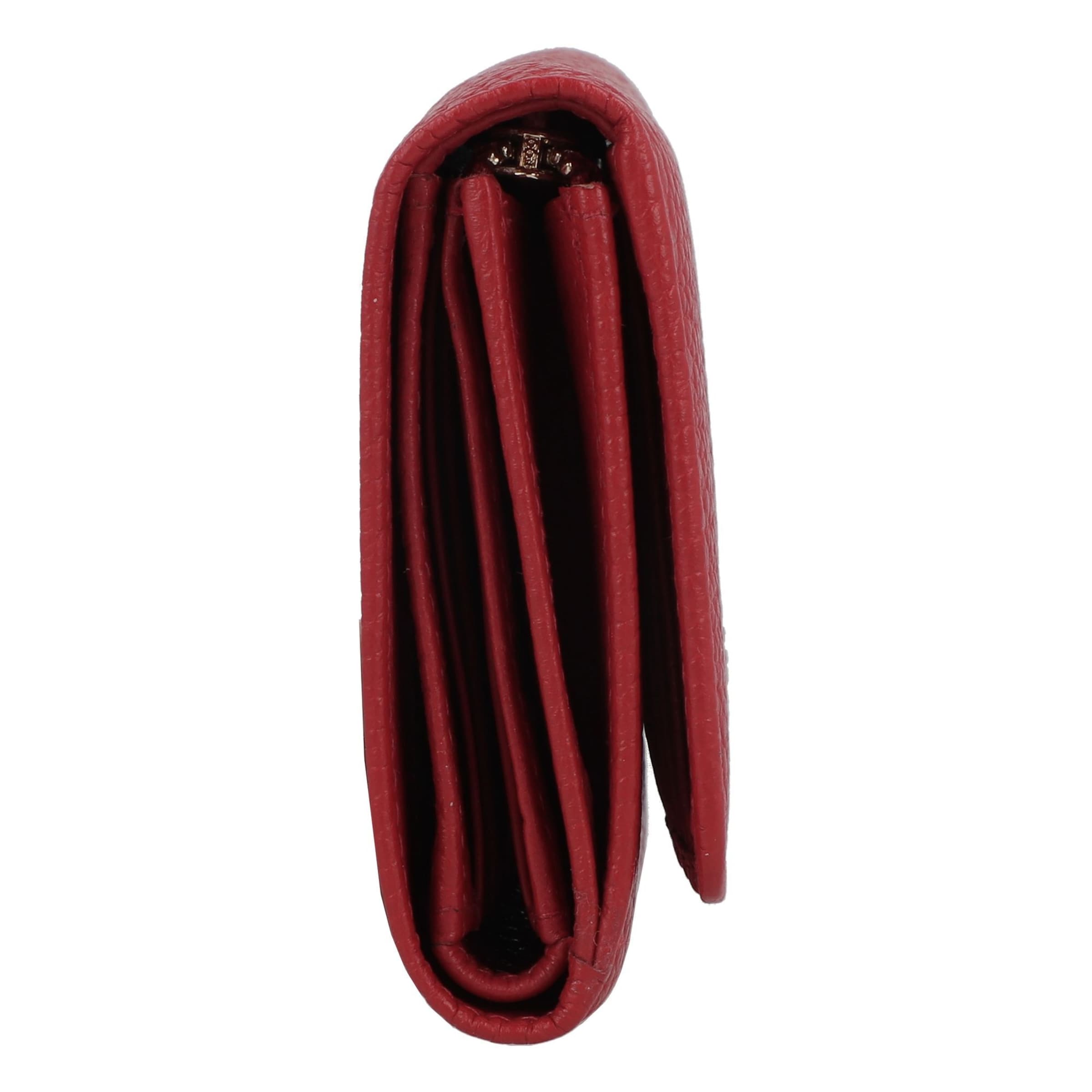 Portamonete 'Asti' di Braun Büffel in rosso