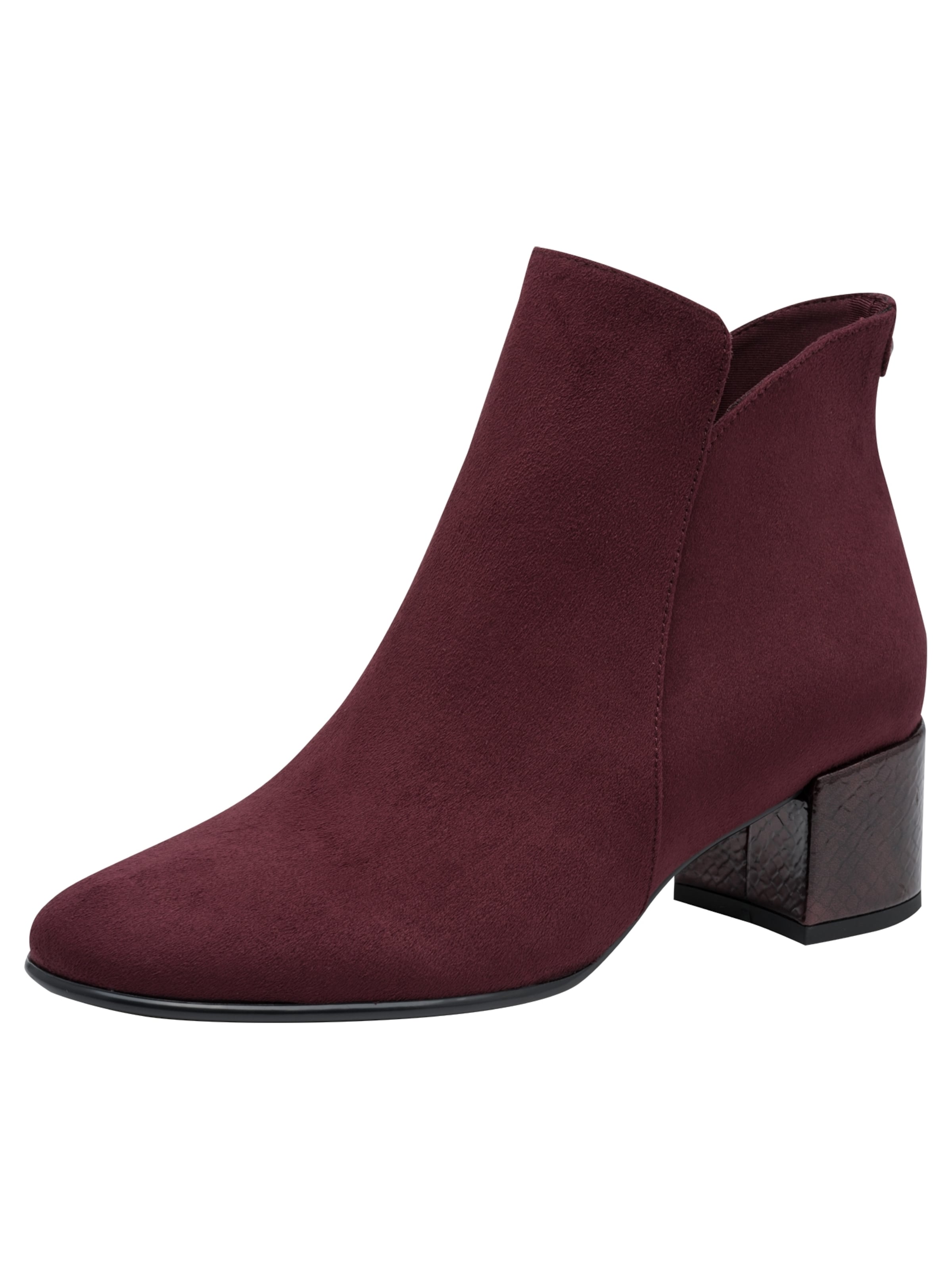 Tamaris Ankle boots in Red: front