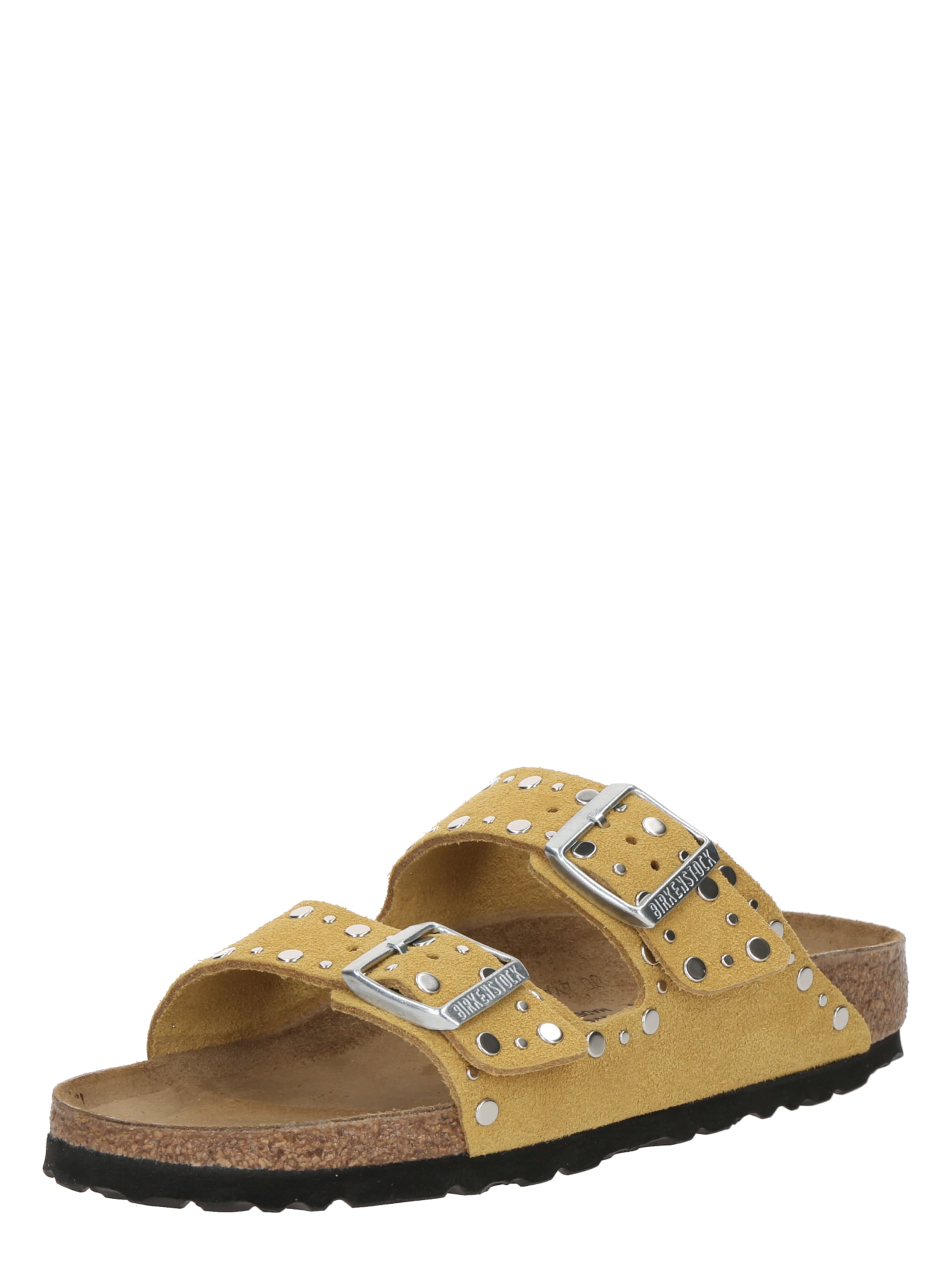 BIRKENSTOCK Papucs 'Arizona' - barna: elől