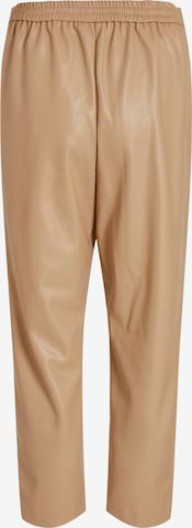 VILA - regular Pantalón plisado 'Nille' en beige