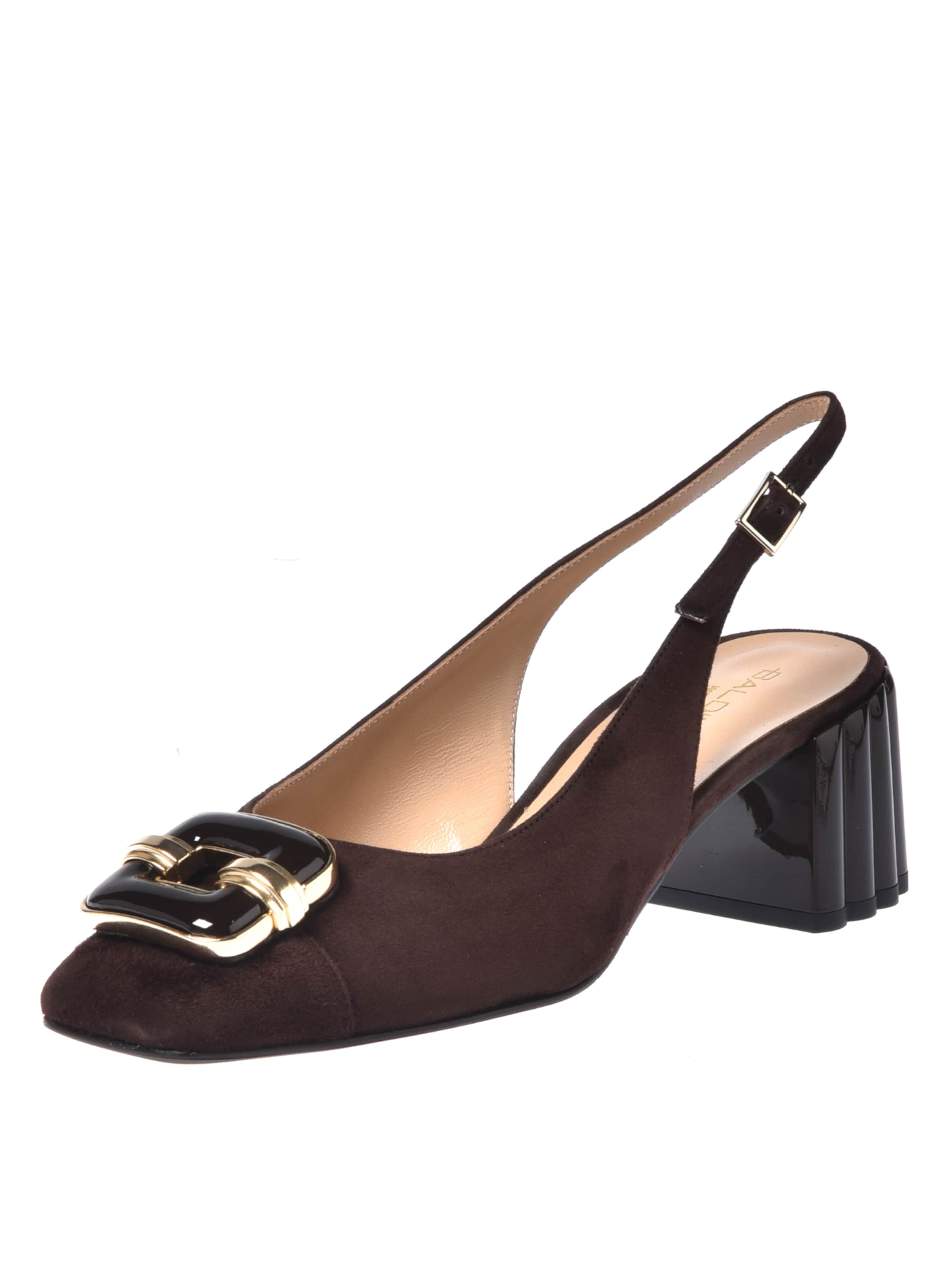 Escarpins à bride arrière BALDININI en marron : devant