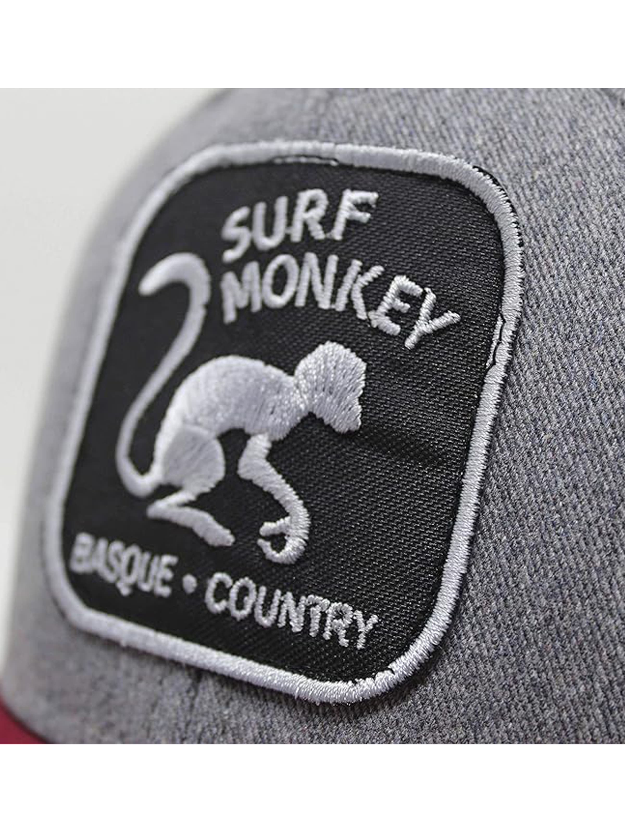 Surf Monkey - Gorra en rojo