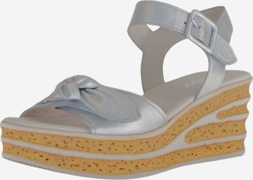 GABOR Sandaal in Zilver: voorkant