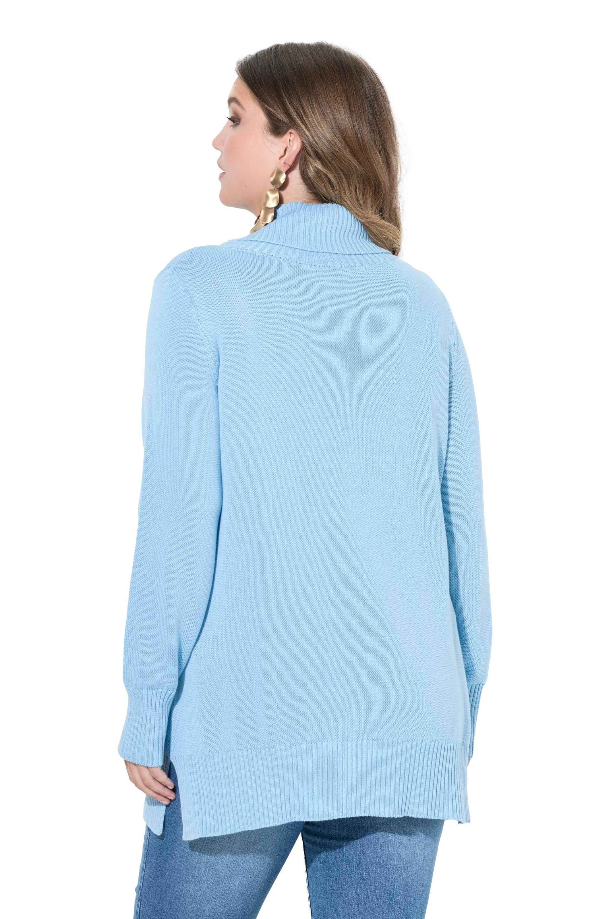 MIAMODA Sweater in Blue