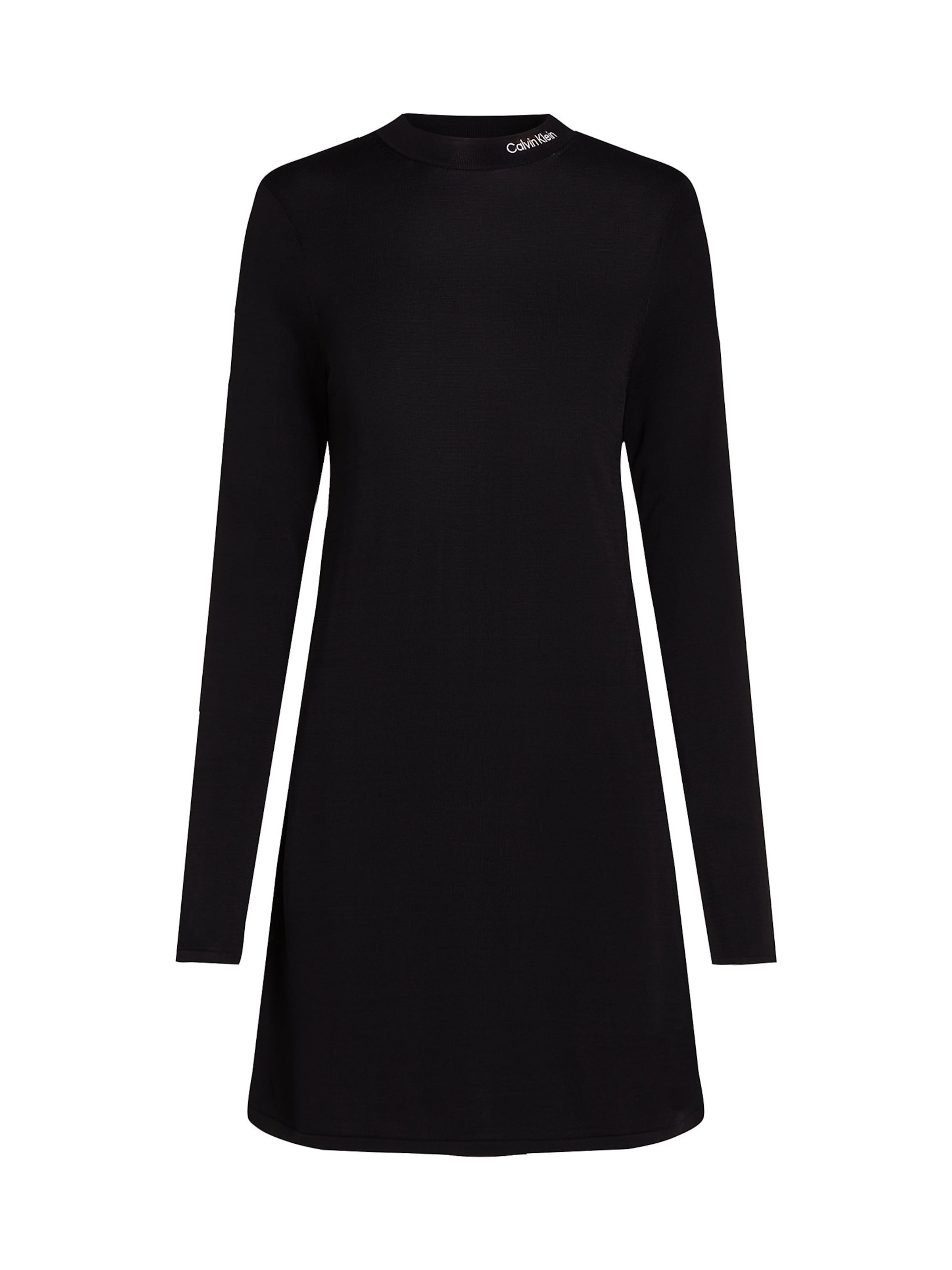 Calvin Klein Jeans Kleid in Schwarz: Vorderseite