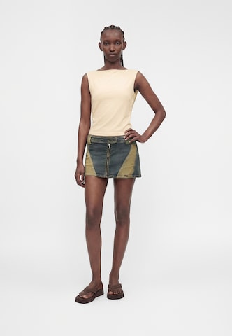 Haut Abercrombie & Fitch en jaune