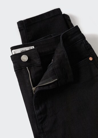 MANGO Slimfit Jeans 'Аnne' in Schwarz