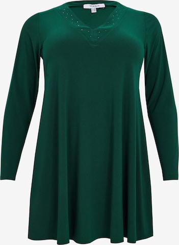 YOEK Tunic in Green: front