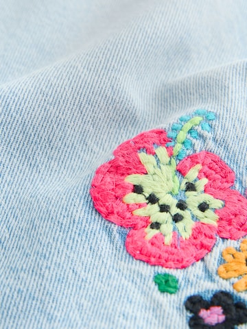 Barrel Jean Next en bleu