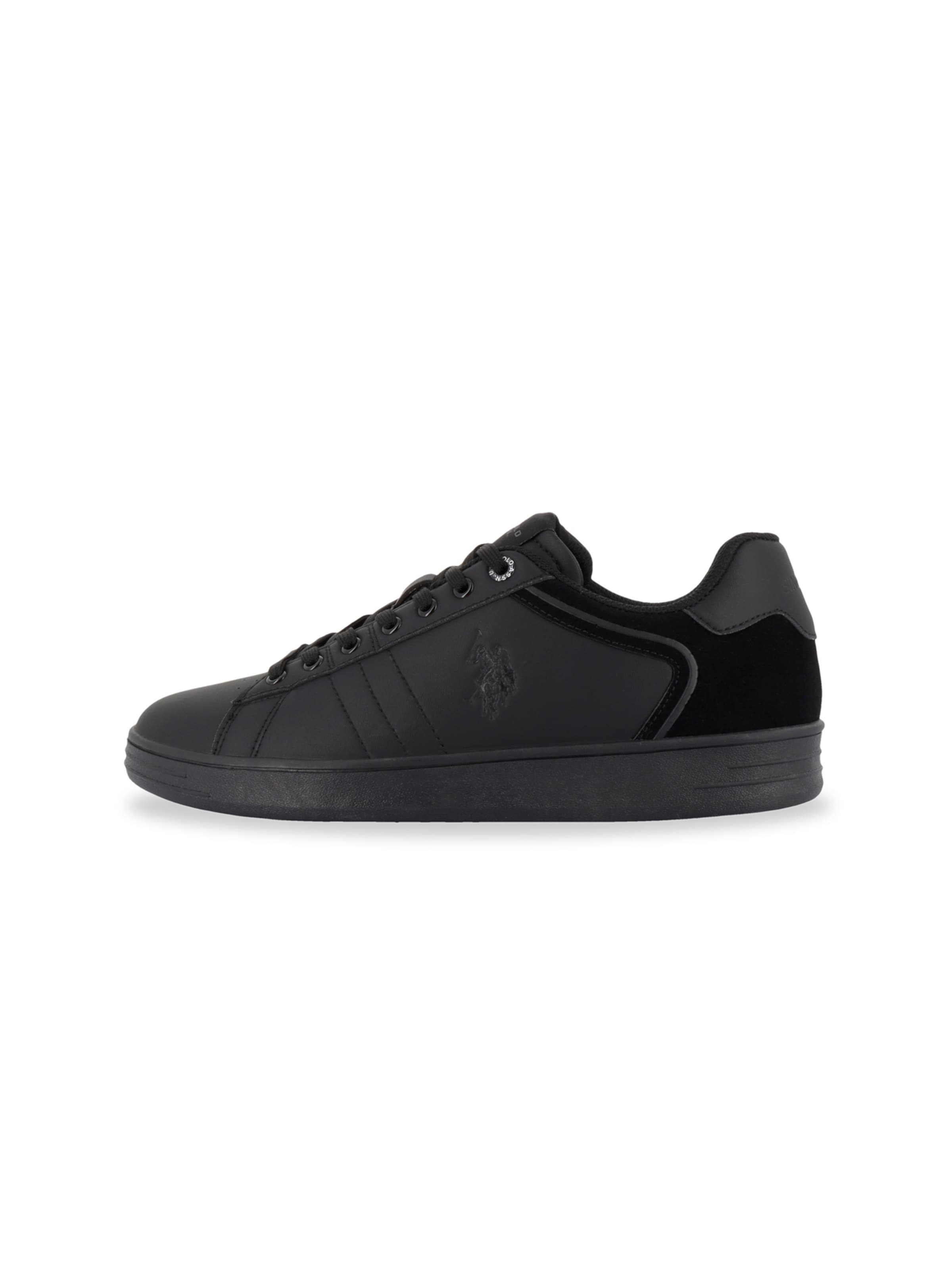 Baskets basses 'Alpha' US POLO ASSN. en noir : devant