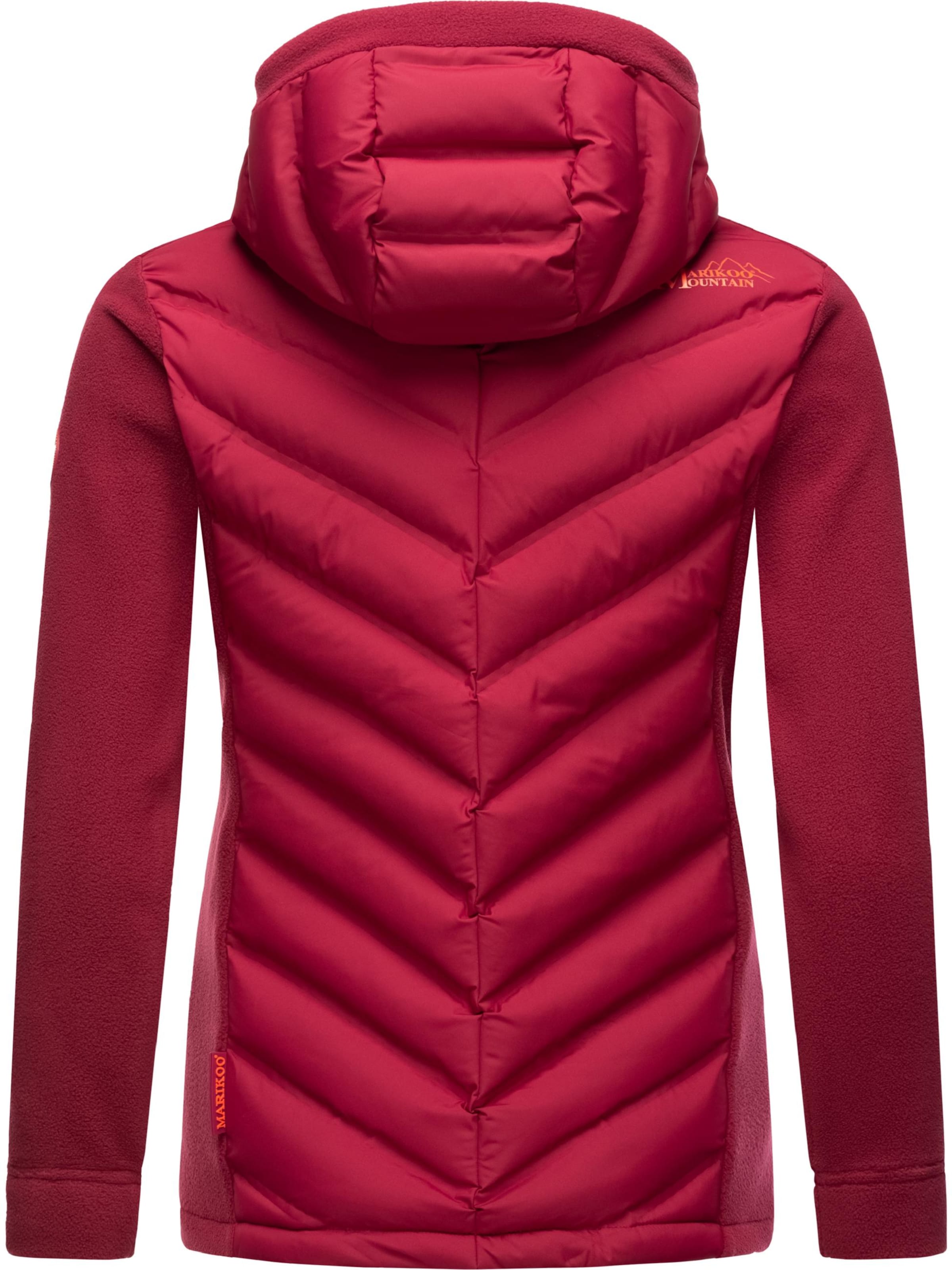 MARIKOO Between-season jacket 'Mount Haruna' in Red