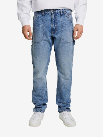 ESPRIT Regular Jeans in Blauw: voorkant