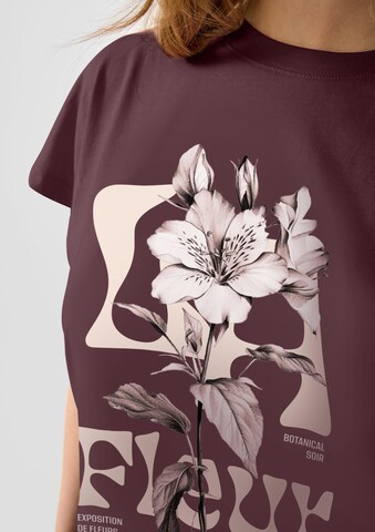 QS T-Shirt in Rot