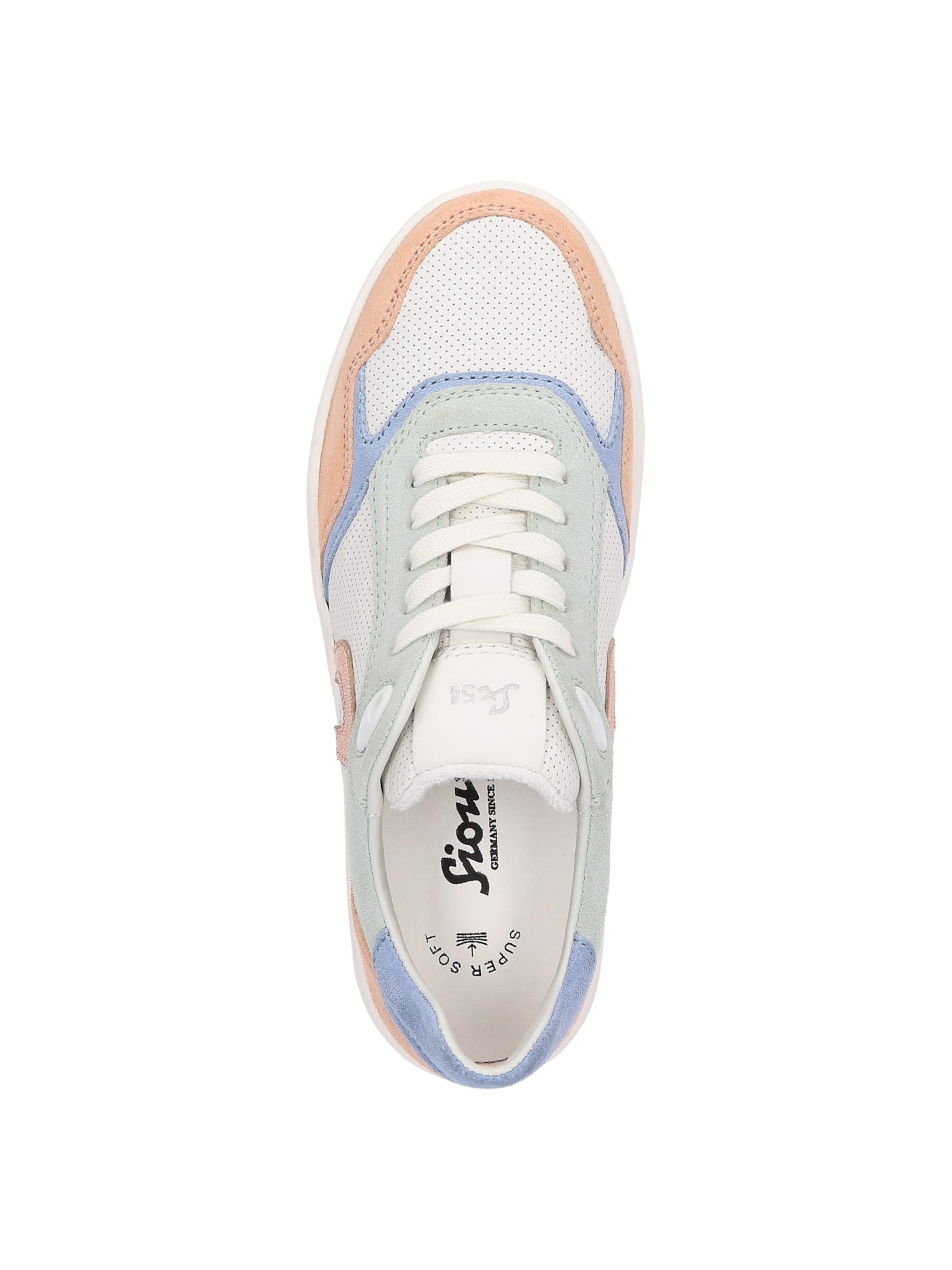 Baskets basses 'Tedroso' SIOUX en mélange de couleurs