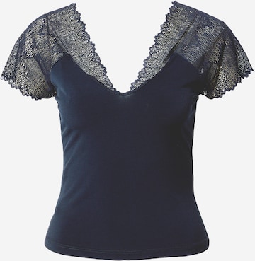 JDY Shirt 'Rivi' in Blauw: voorkant