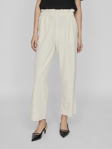Regular Pantalon VILA en marron : devant