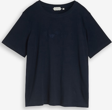 T-shirt Tom Tailor Women + en bleu : devant