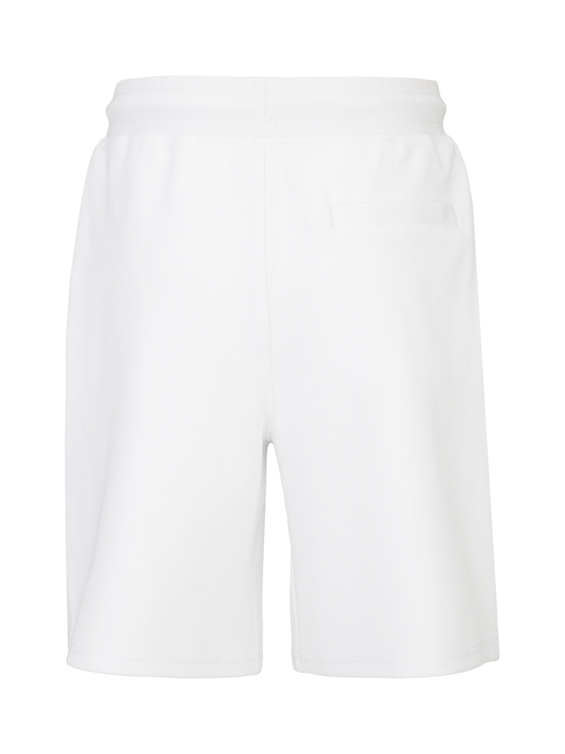 19V69 ITALIA Regular Broek 'Sergio Flag' in Wit