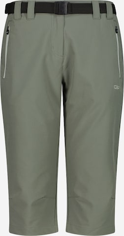 CMP Regular Outdoor Pants in Green: front