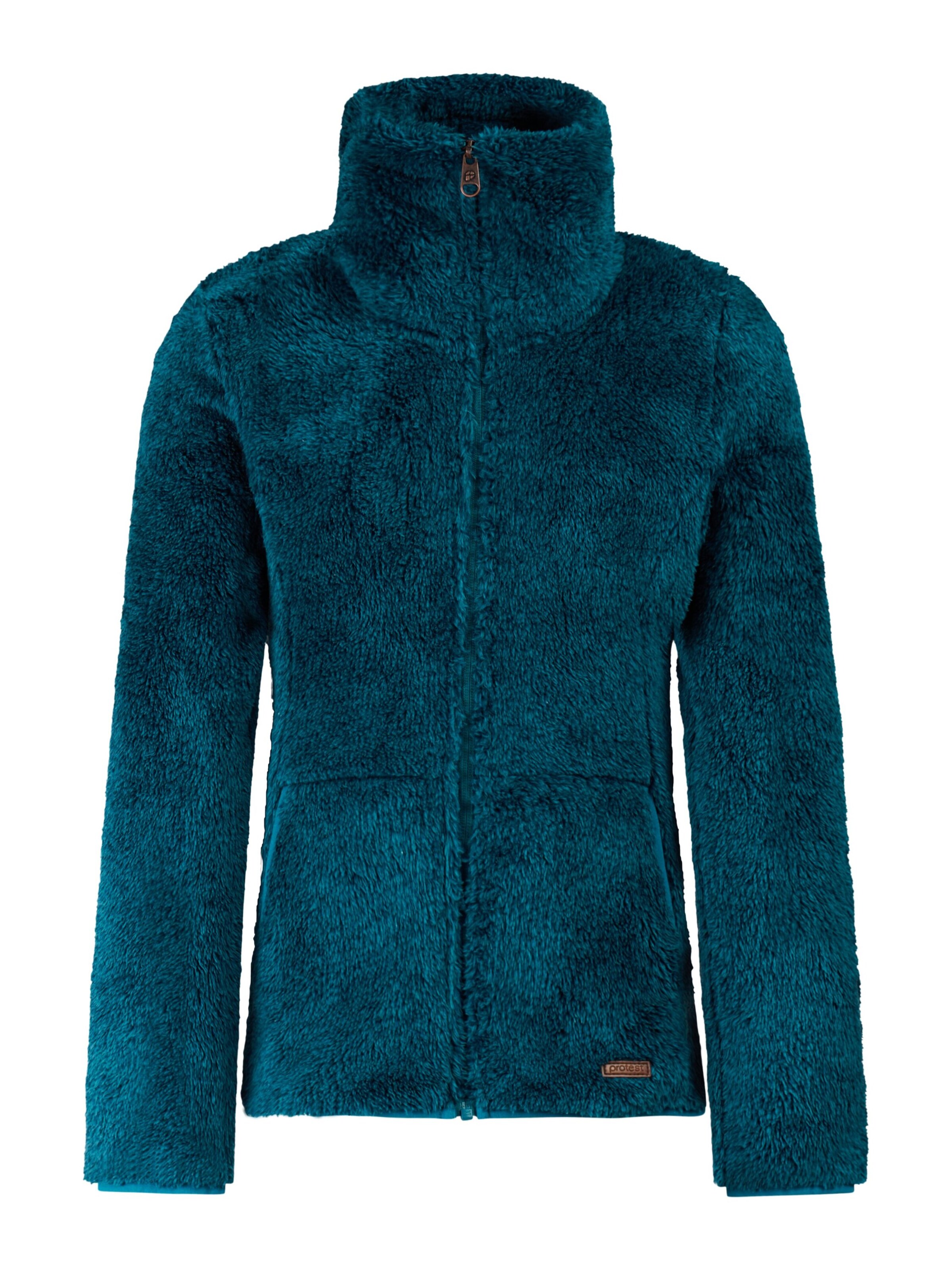 PROTEST Fleecejacke 'Riri JR'‌‌‌‌‌‌‌‌ in Blau: Vorderseite