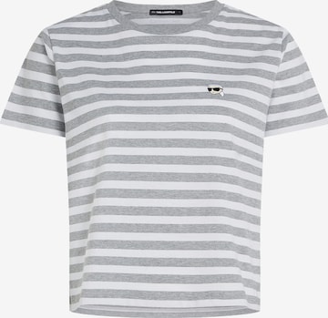 Karl Lagerfeld Shirt 'Ikon' in White: front