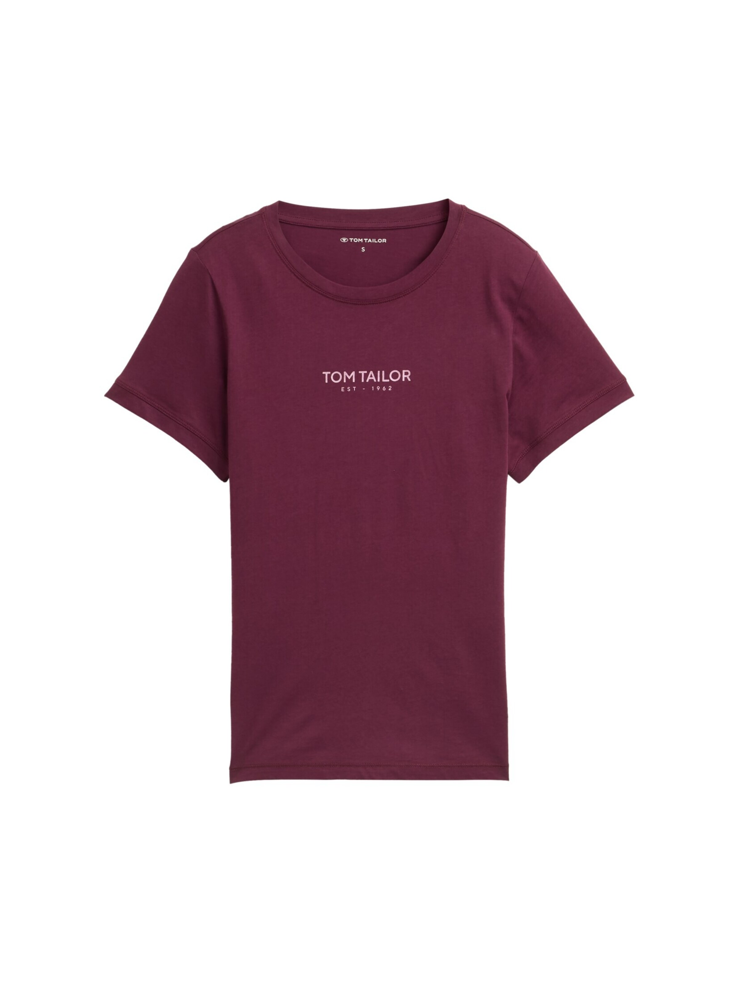 TOM TAILOR Shirt in Red: front