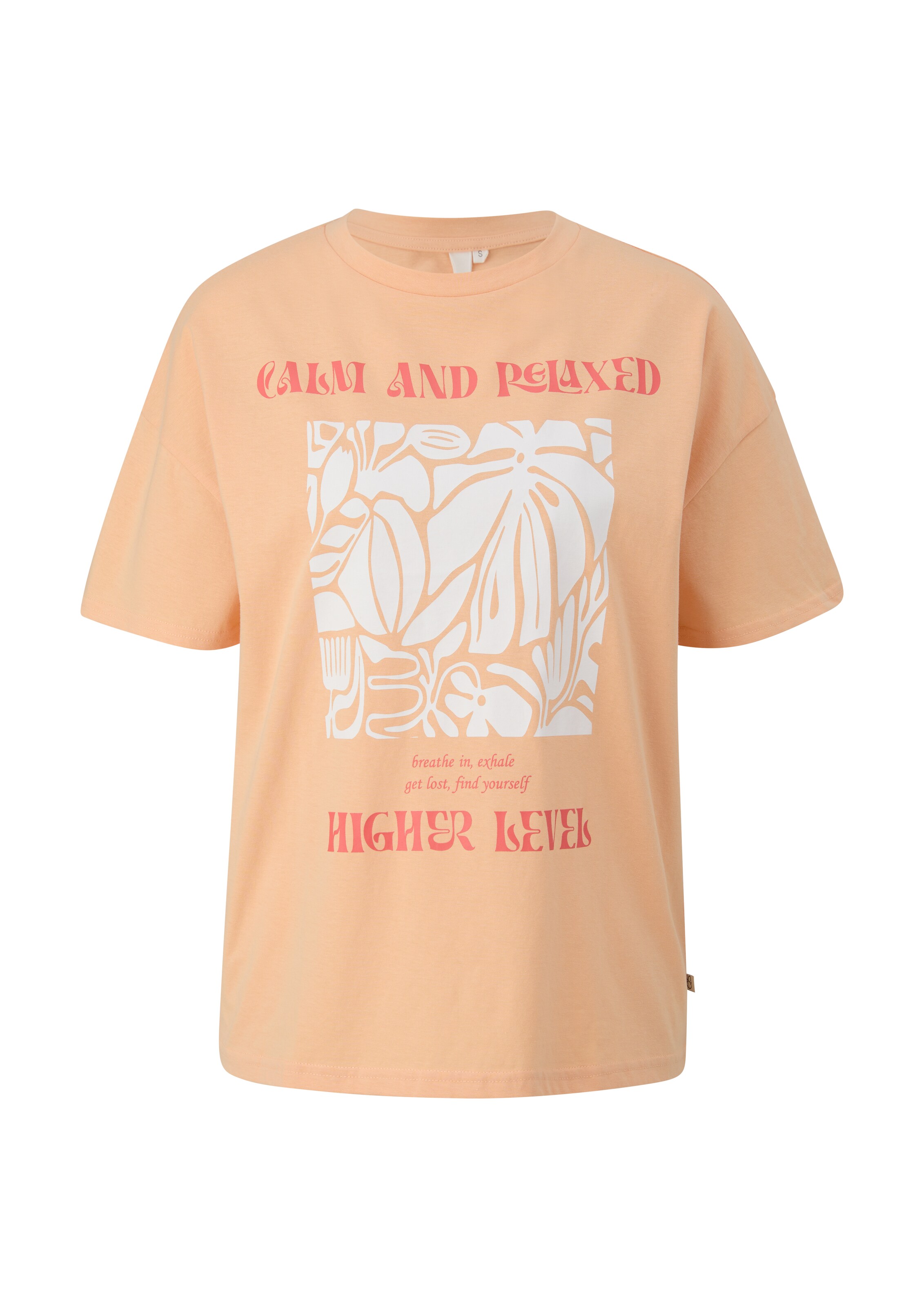 QS - Camisa em laranja: frente