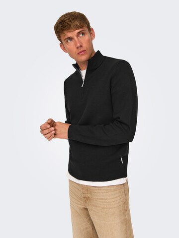 Only & Sons Sweter 'ONSCooper' w kolorze czarny
